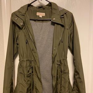 Army Green Rain Jacket